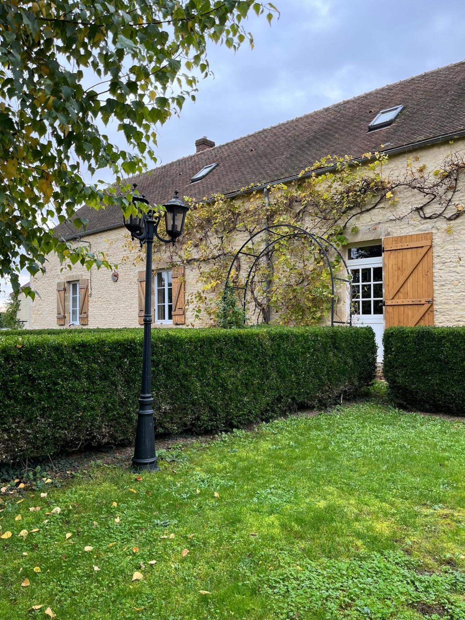 La Fauconniere Acomodação com café da manhã Brécy Exterior foto